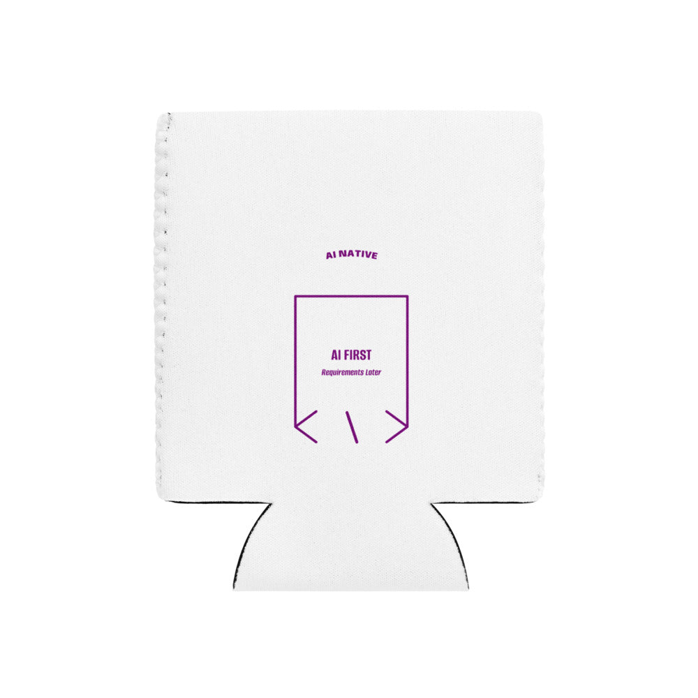 AI First — White Purple back mockup