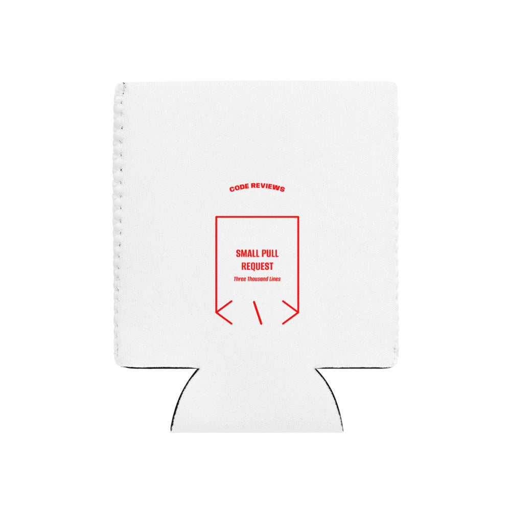 Small Pull Request — White Red back mockup