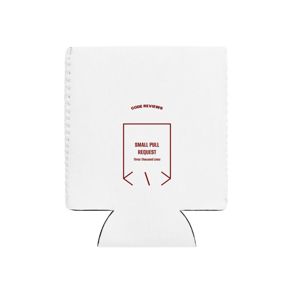 Small Pull Request — White Maroon back mockup
