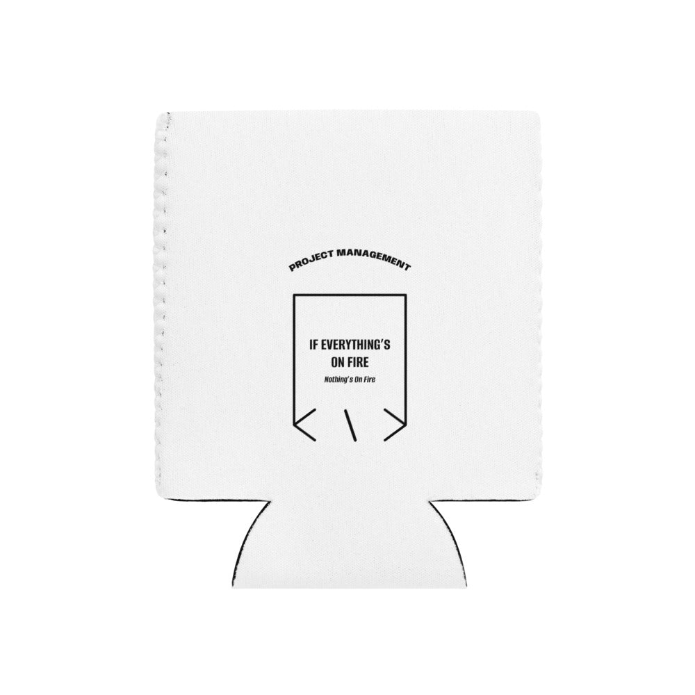 If Everything’s On Fire — White Black back mockup