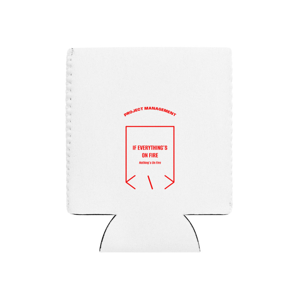 If Everything’s On Fire — White Red back mockup