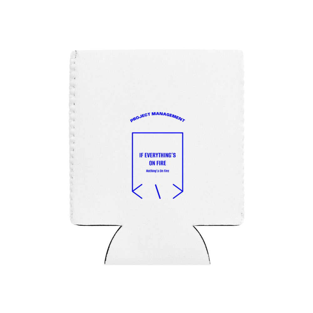 If Everything’s On Fire — White Blue back mockup