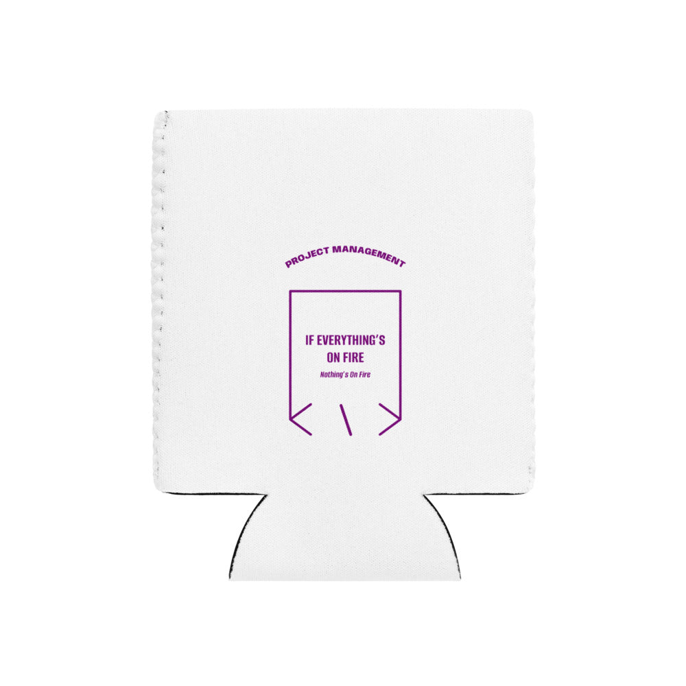 If Everything’s On Fire — White Purple back mockup