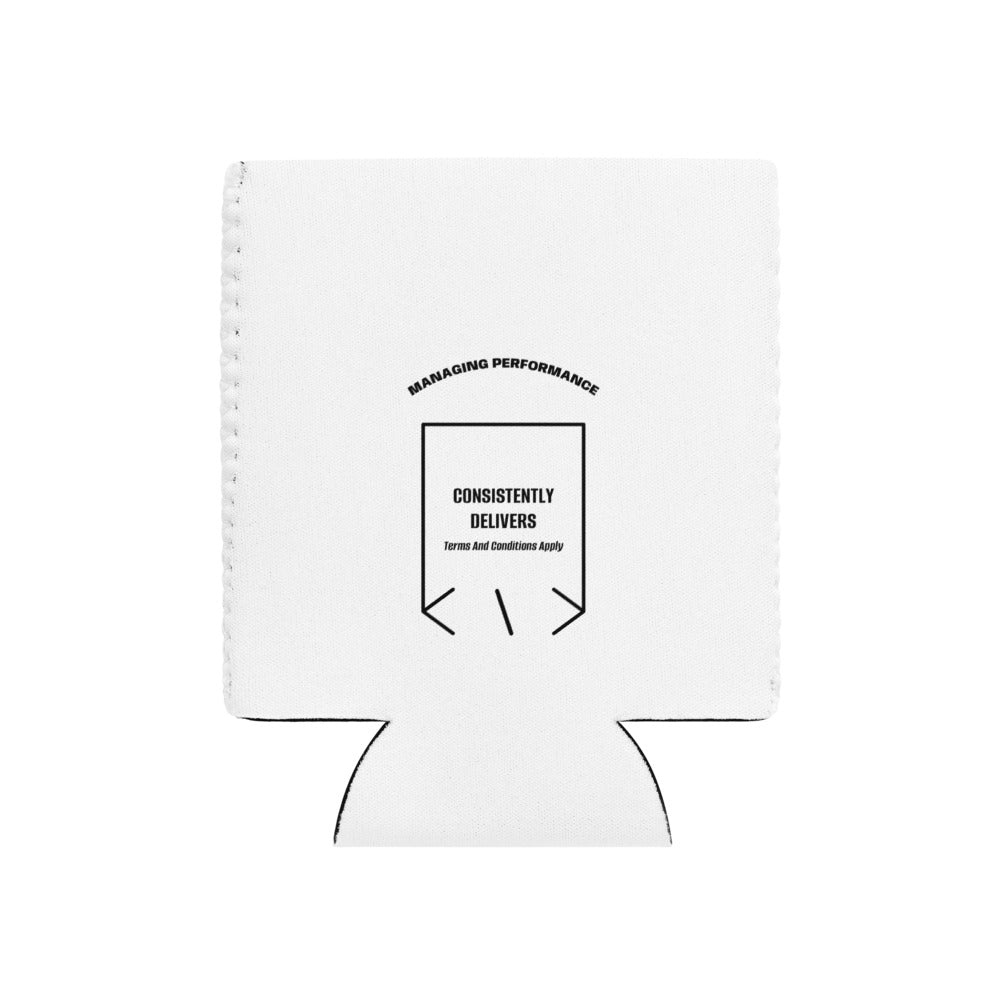 Consistently Delivers — White Black back mockup