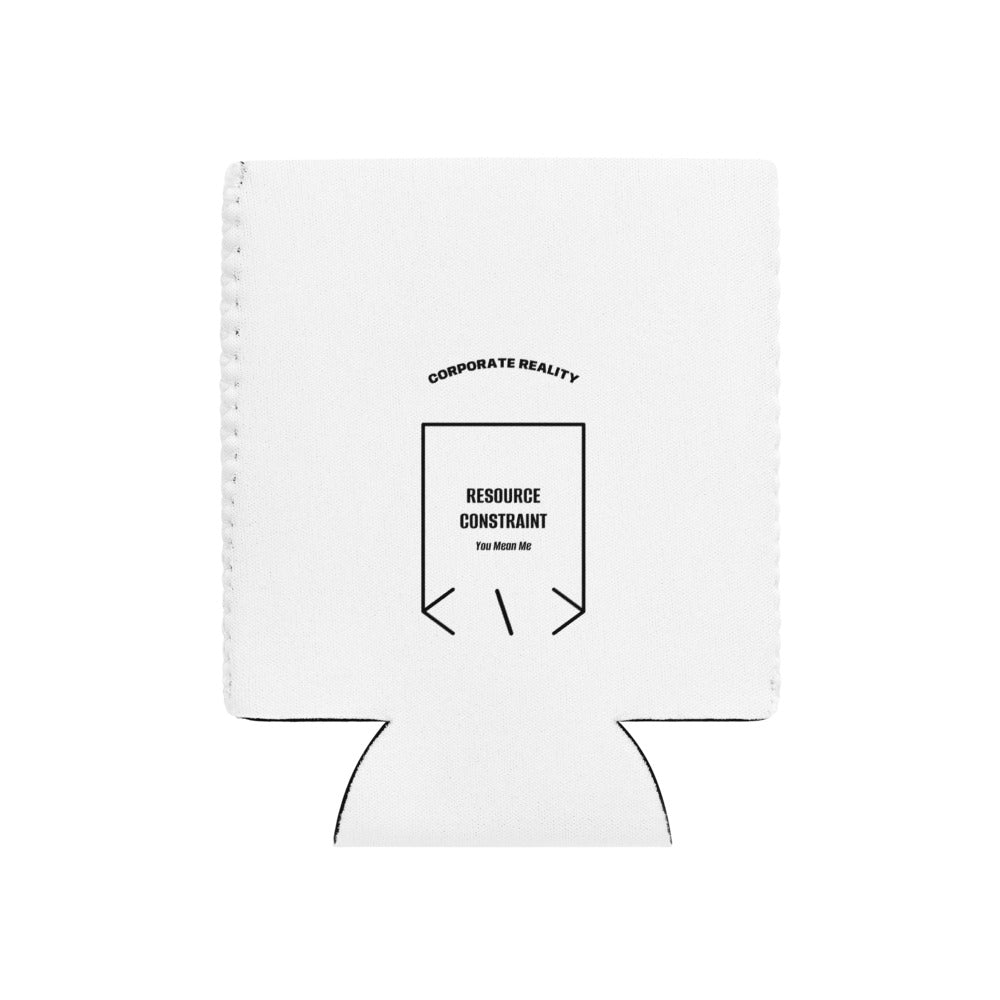 Resource Constraint — White Black back mockup