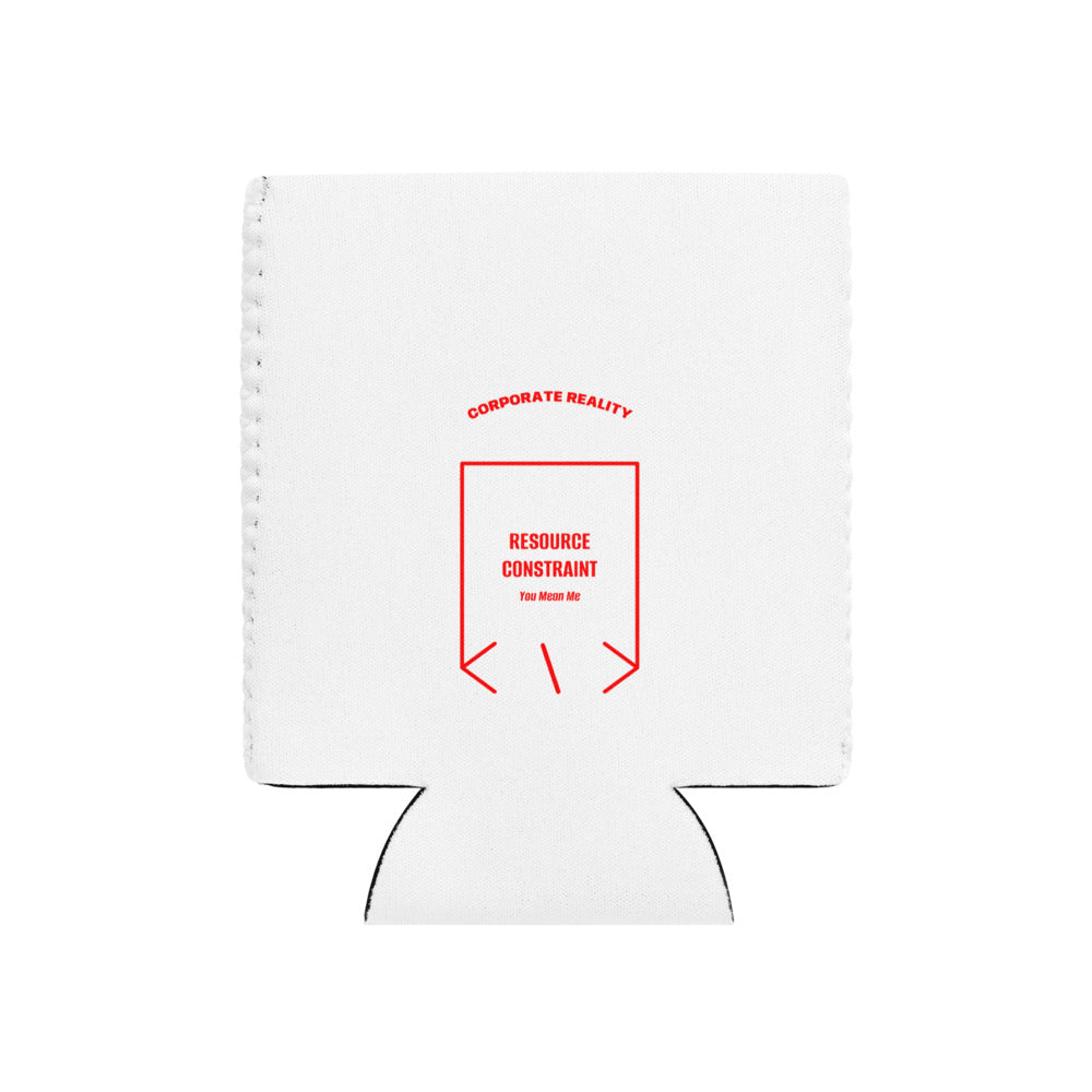 Resource Constraint — White Red back mockup