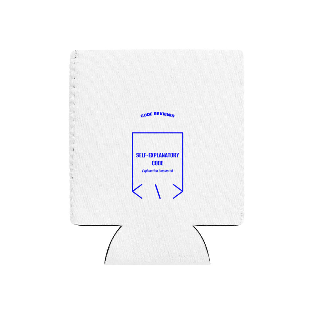 Self-Explanatory Code — secondary back mockup