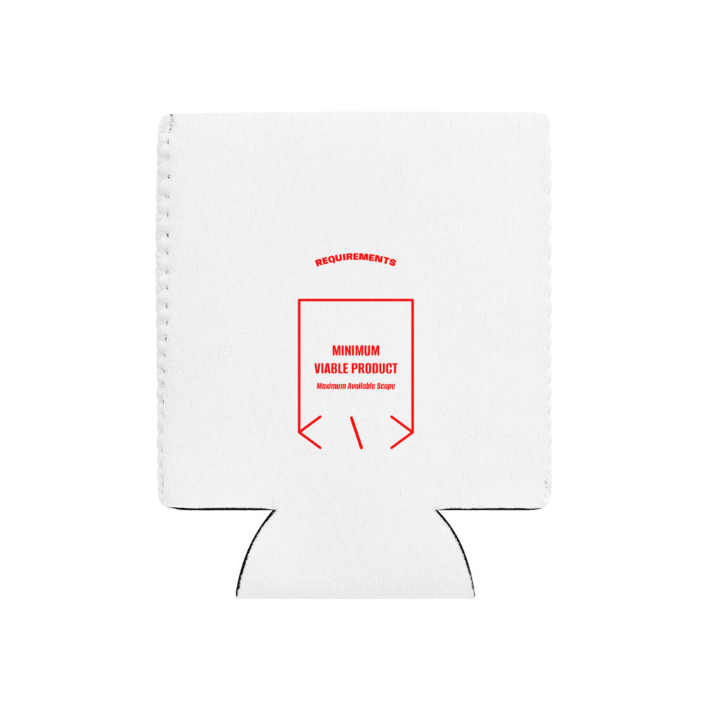 Minimum Viable Product — White Red back mockup