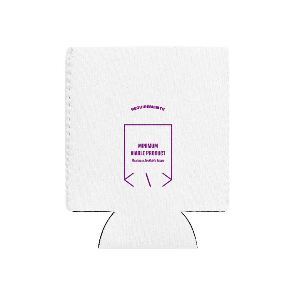 Minimum Viable Product — White Purple back mockup