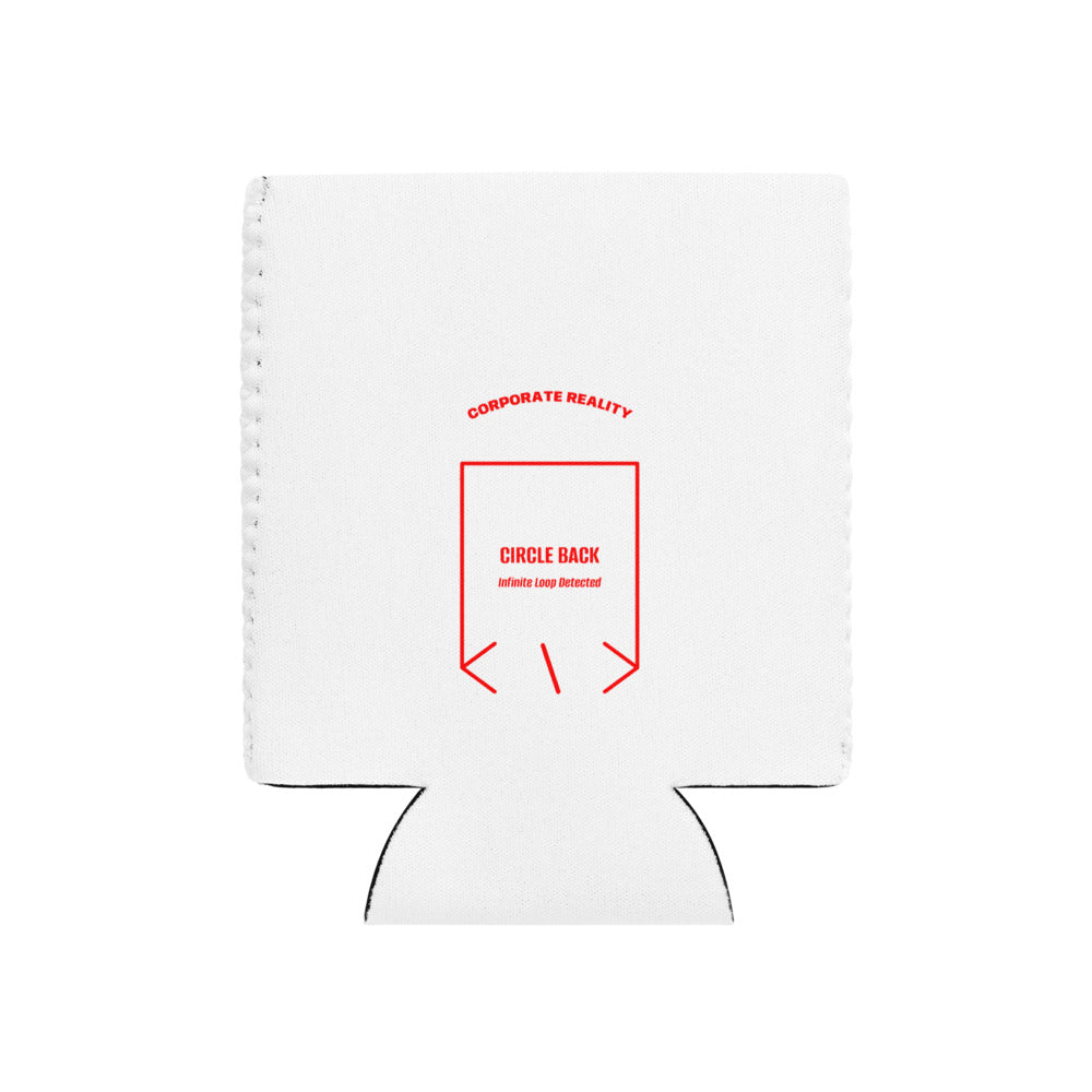 Circle Back — White Red back mockup