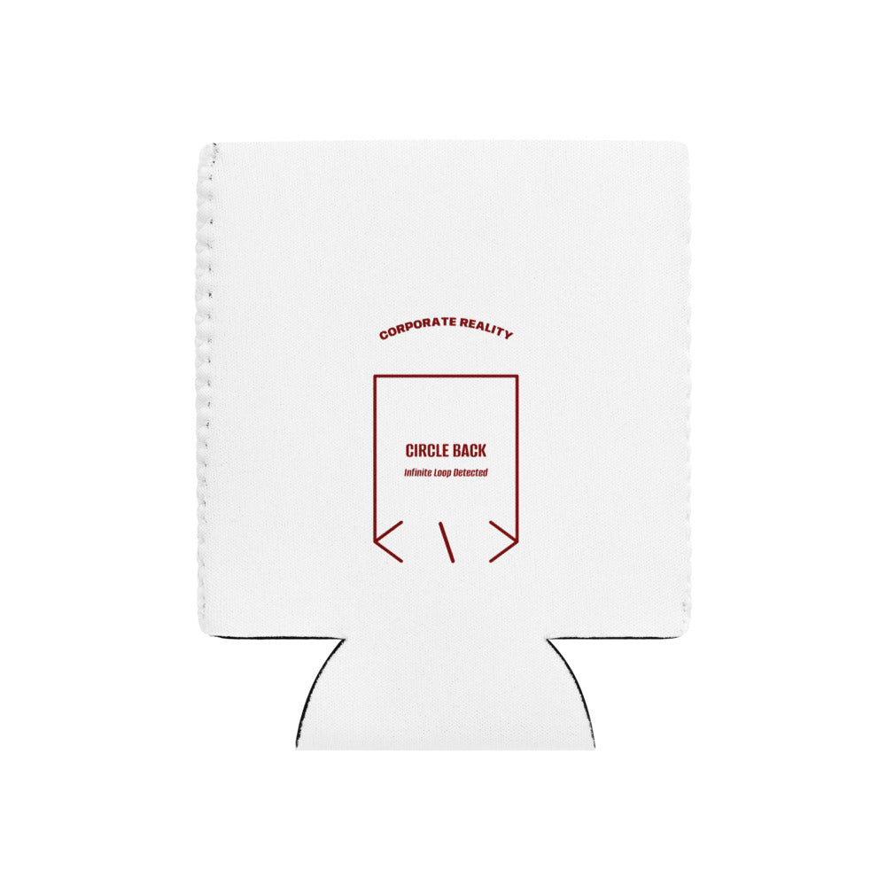 Circle Back — White Maroon back mockup