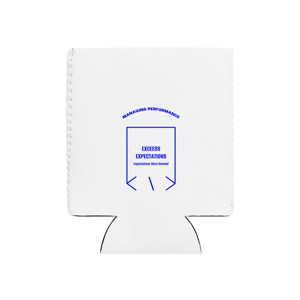Exceeds Expectations — White Blue back mockup