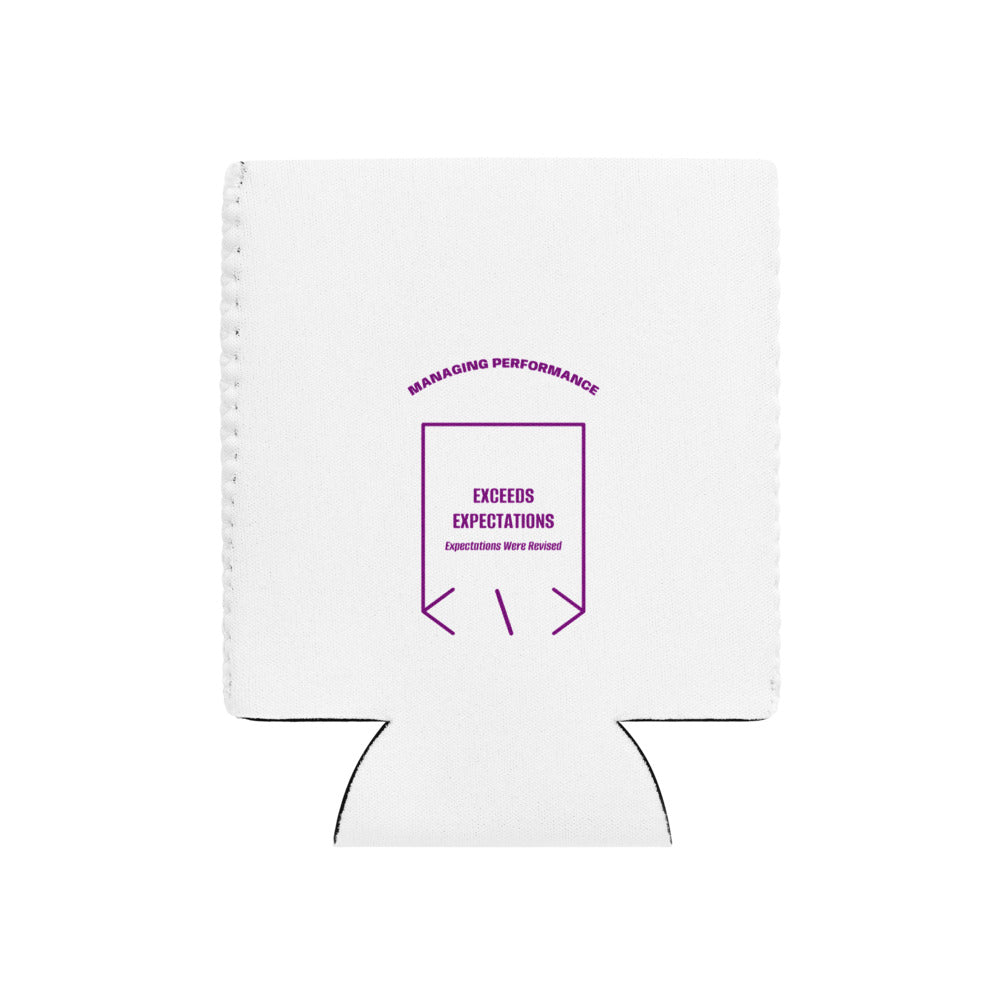 Exceeds Expectations — White Purple back mockup