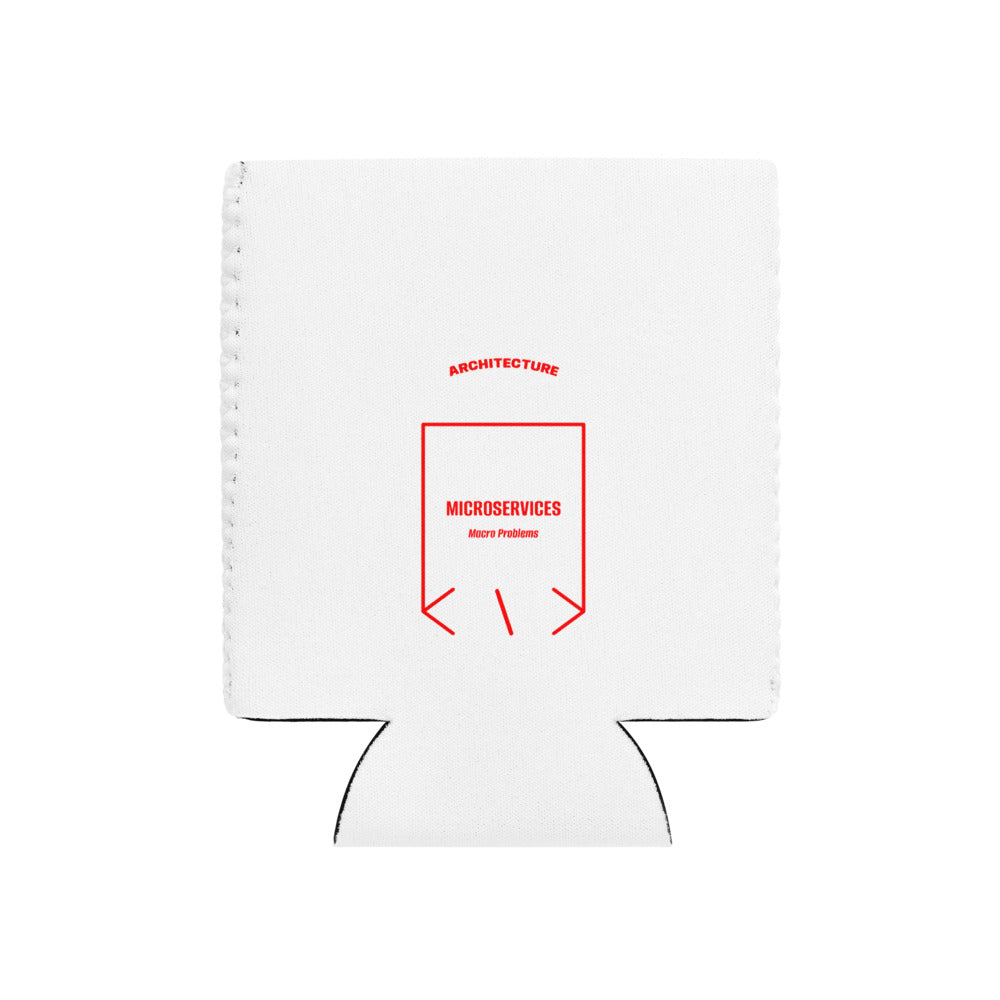 Microservices — White Red back mockup