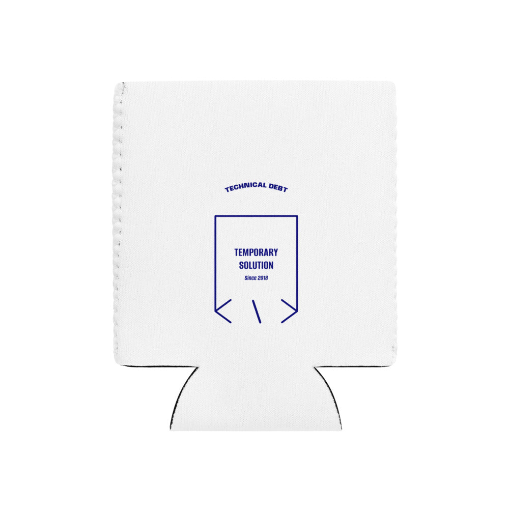 Temporary Solution — White Navy back mockup