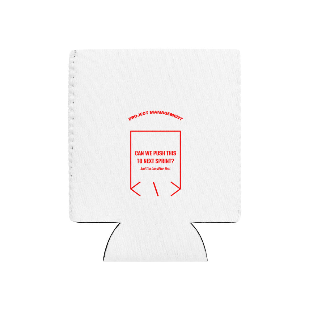 Can We Push This To Next Sprint? — White Red back mockup