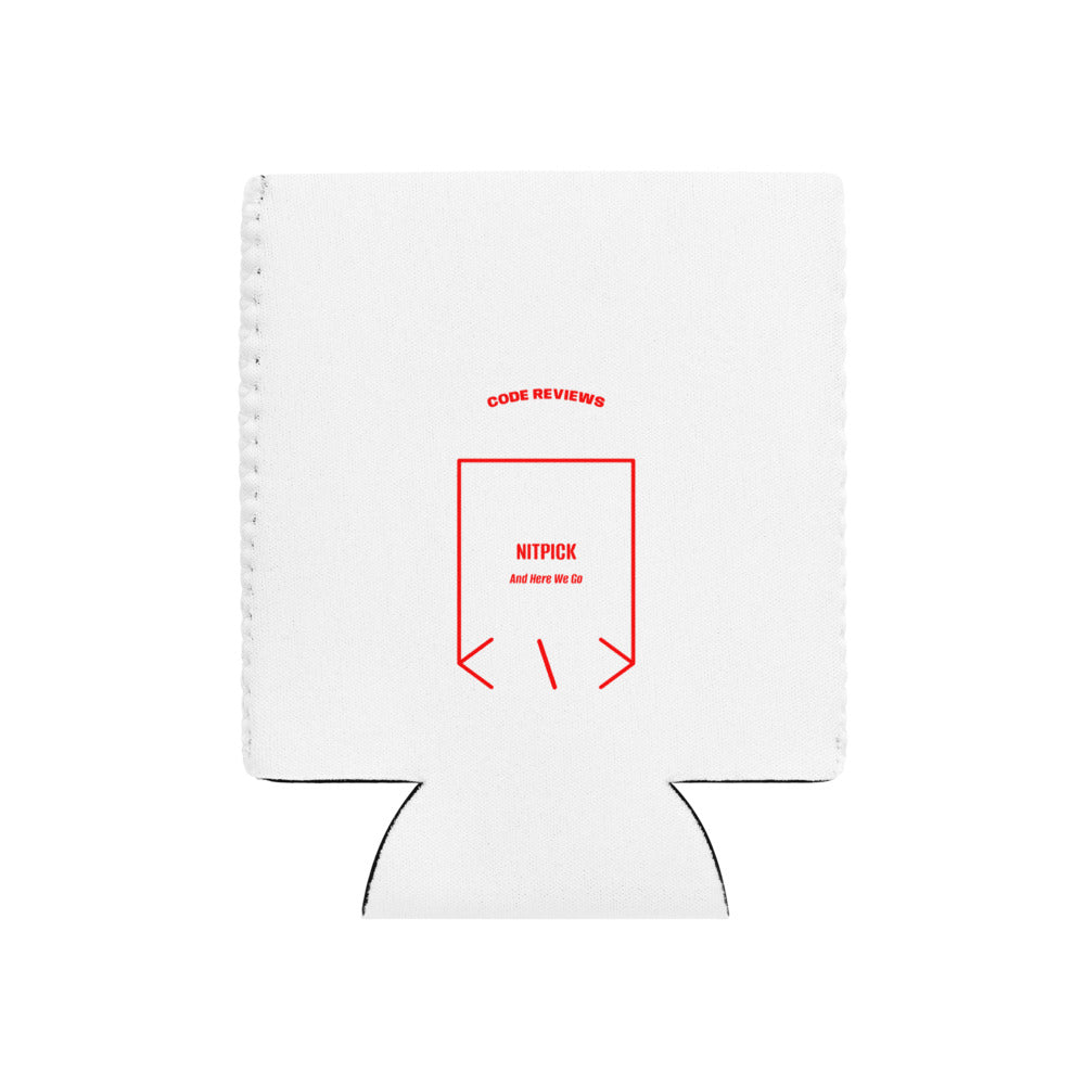 Nitpick — White Red back mockup