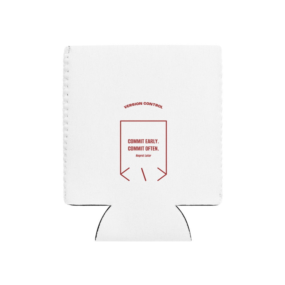 Commit Early. Commit Often. — secondary back mockup