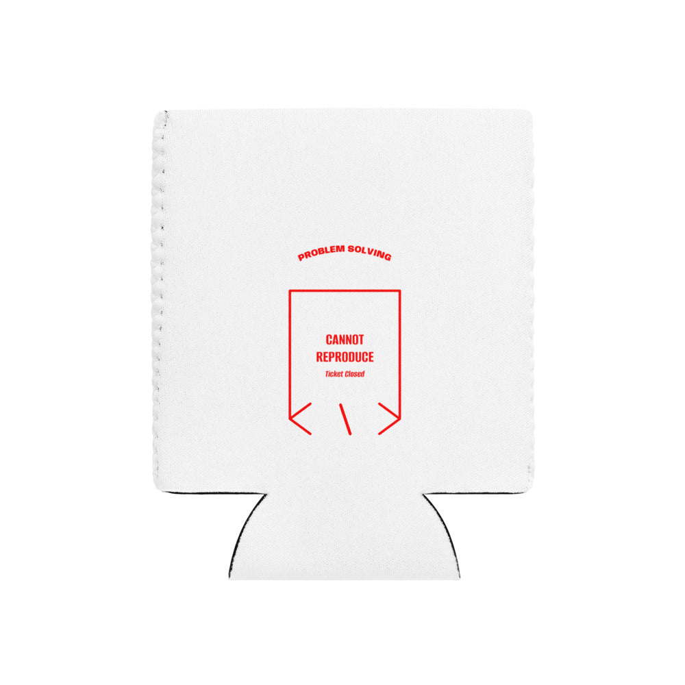 Cannot Reproduce — White Red back mockup