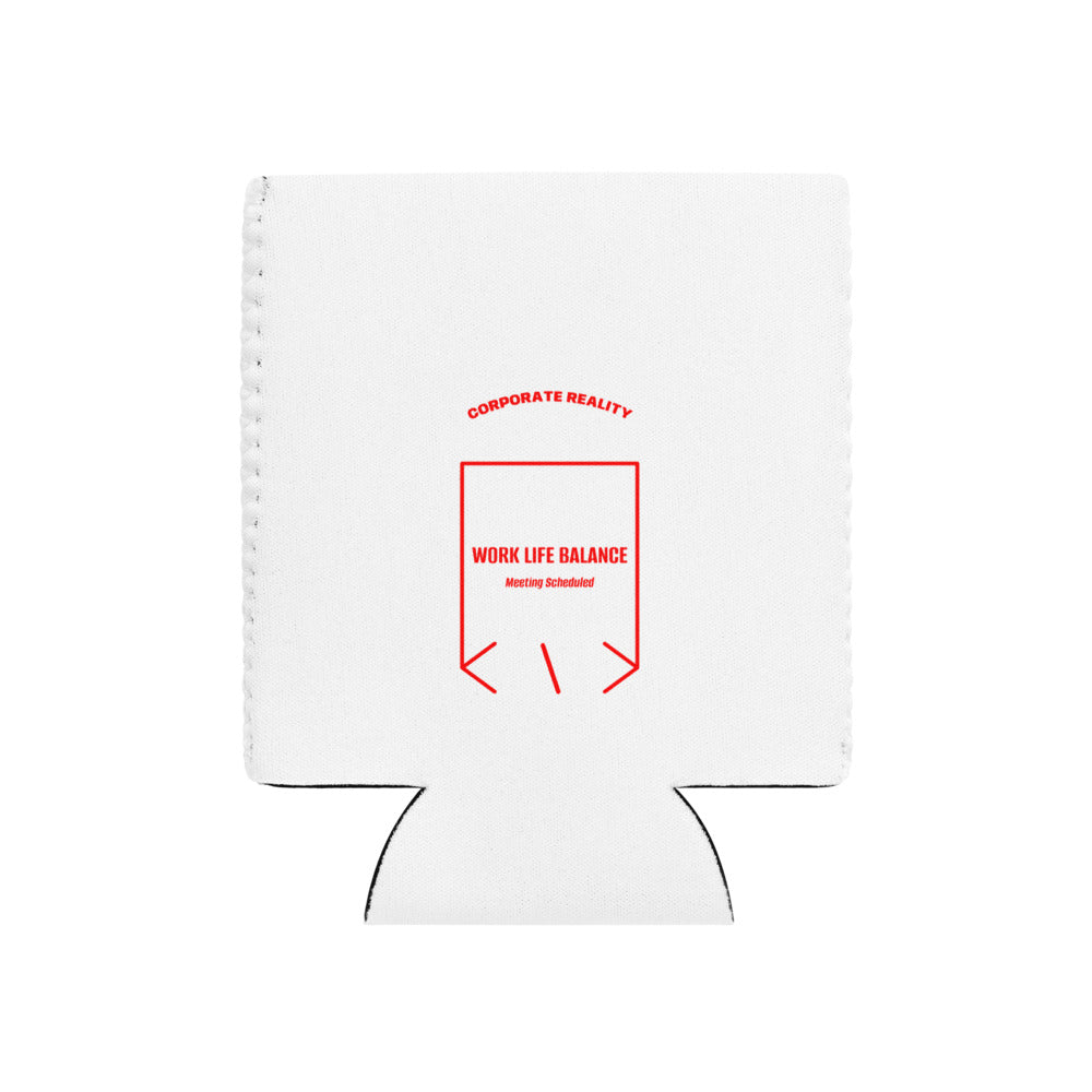 Work Life Balance — White Red back mockup