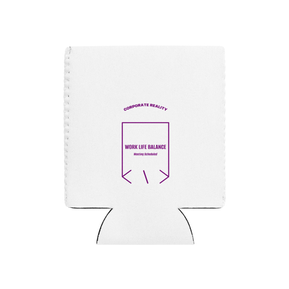 Work Life Balance — White Purple back mockup
