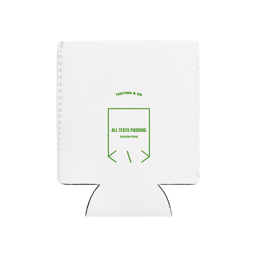 All Tests Passing — White Green back mockup