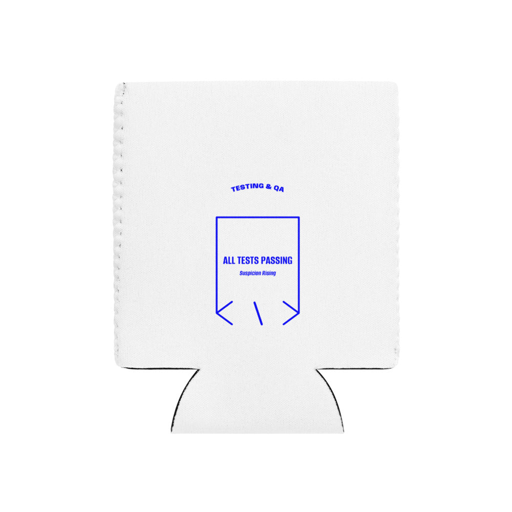 All Tests Passing — White Blue back mockup