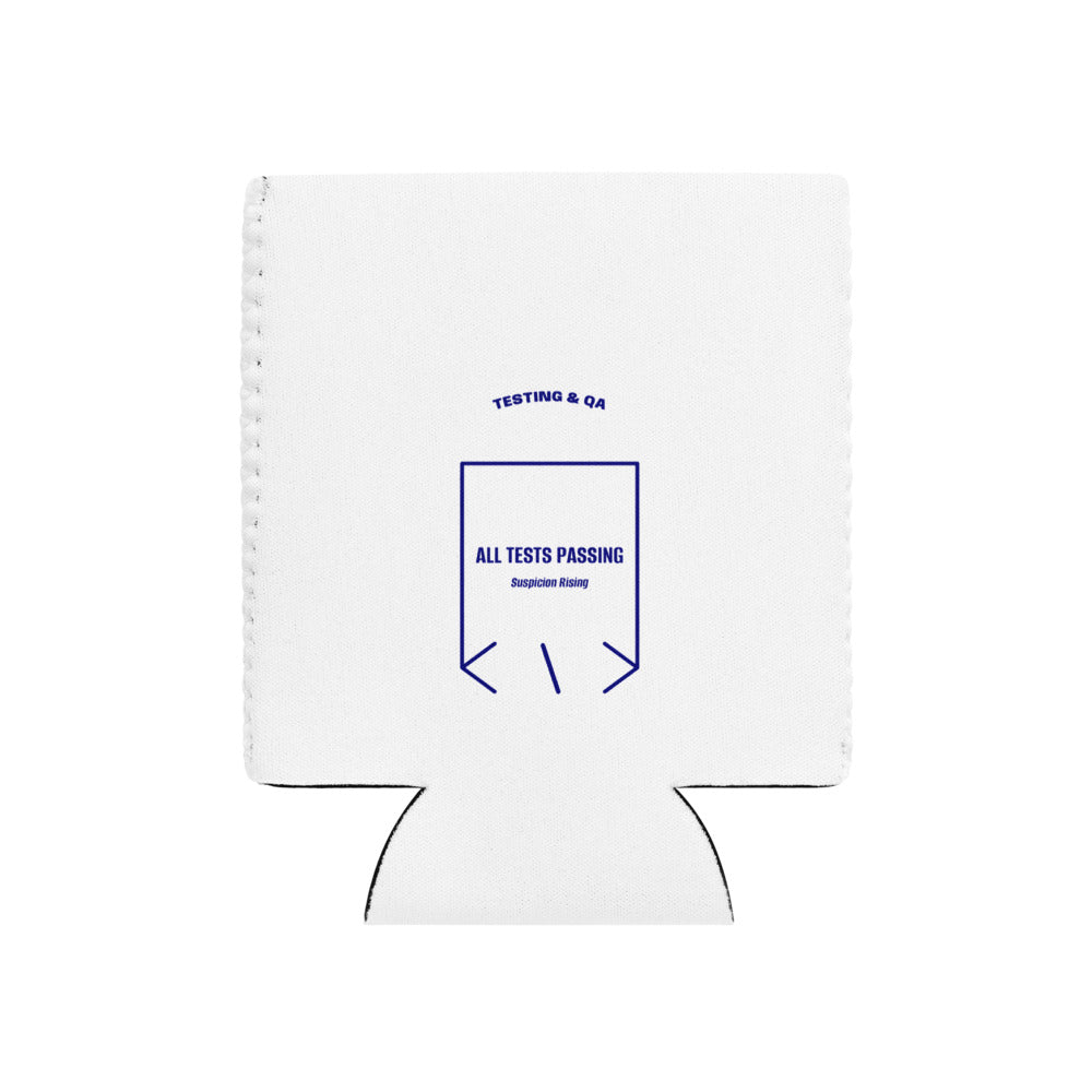 All Tests Passing — White Navy back mockup
