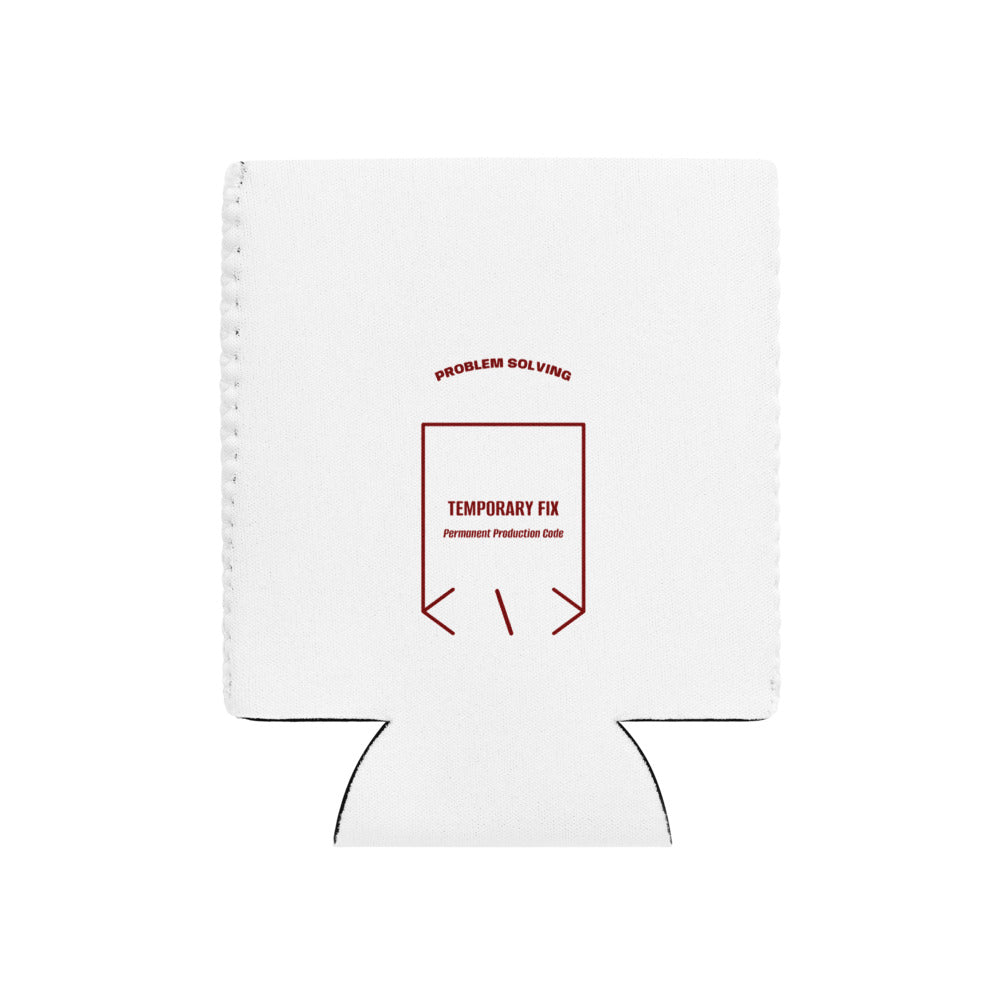 Temporary Fix — White Maroon back mockup