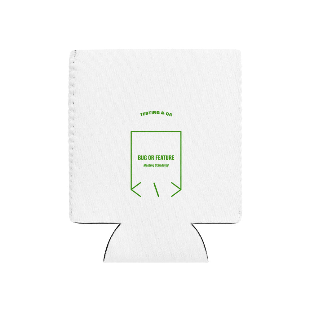 Bug Or Feature — White Green back mockup