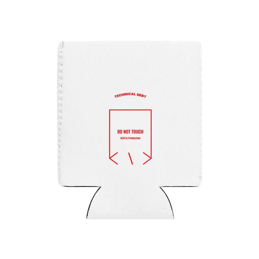 Do Not Touch — White Red back mockup