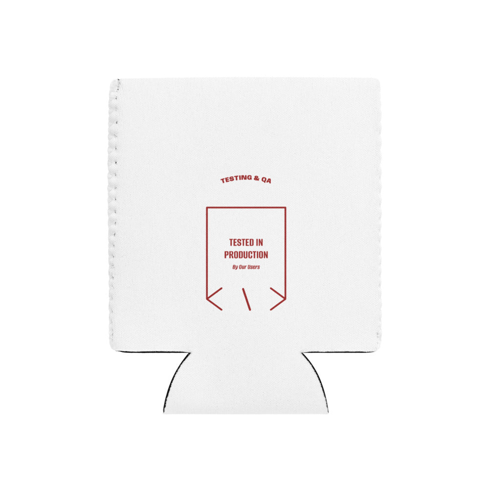 Tested In Production — White Brown back mockup