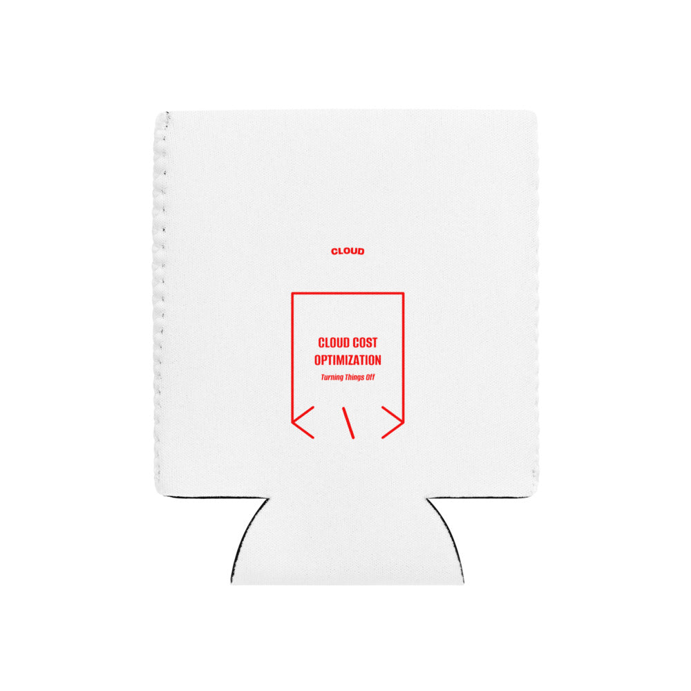 Cloud Cost Optimization — White Red back mockup