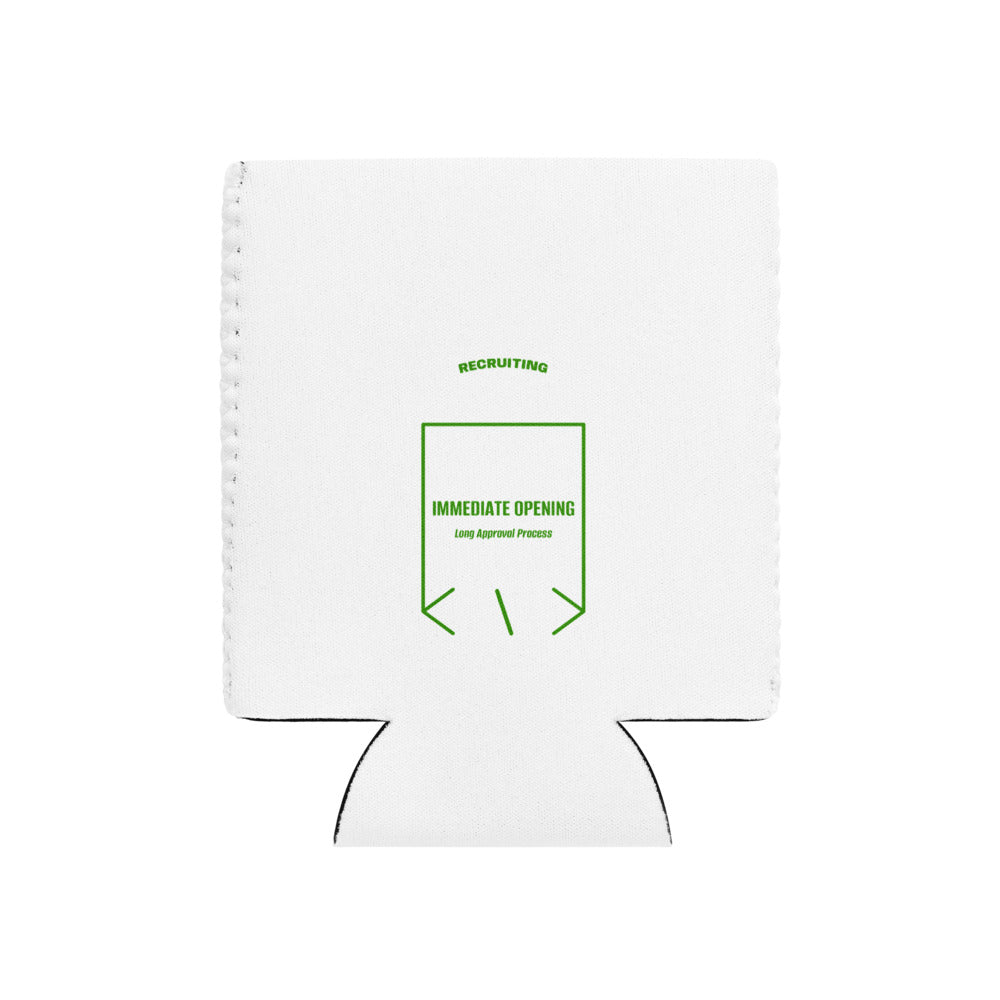 Immediate Opening — White Green back mockup
