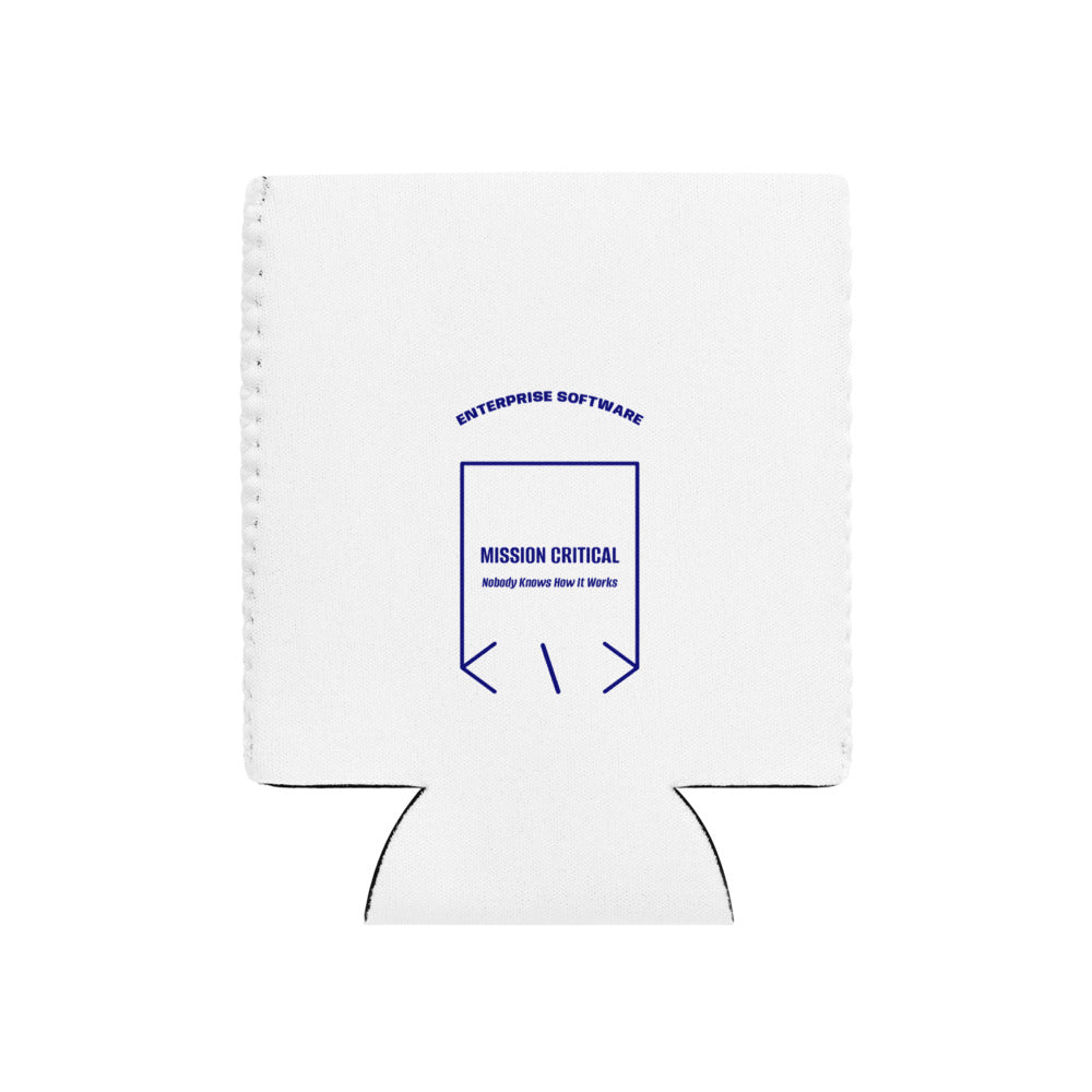 Mission Critical — White Navy back mockup