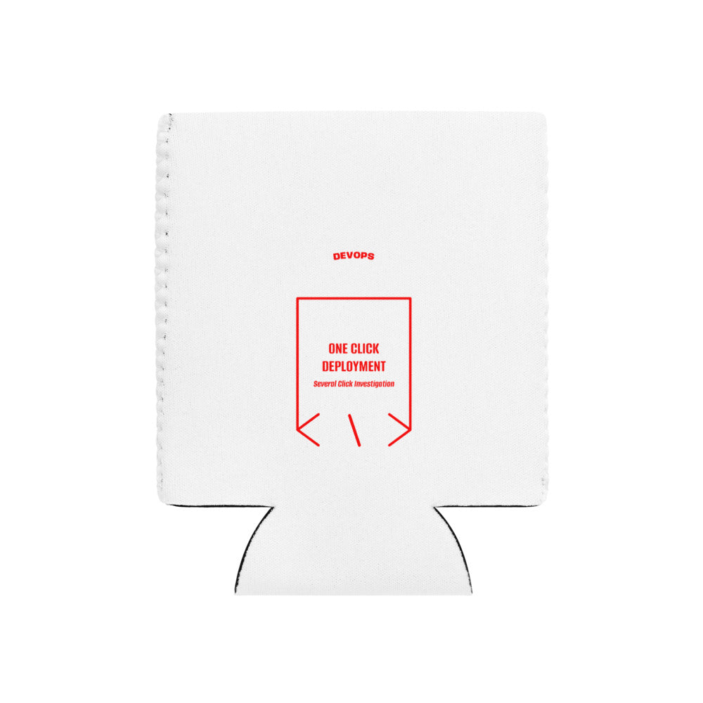 One Click Deployment — White Red back mockup