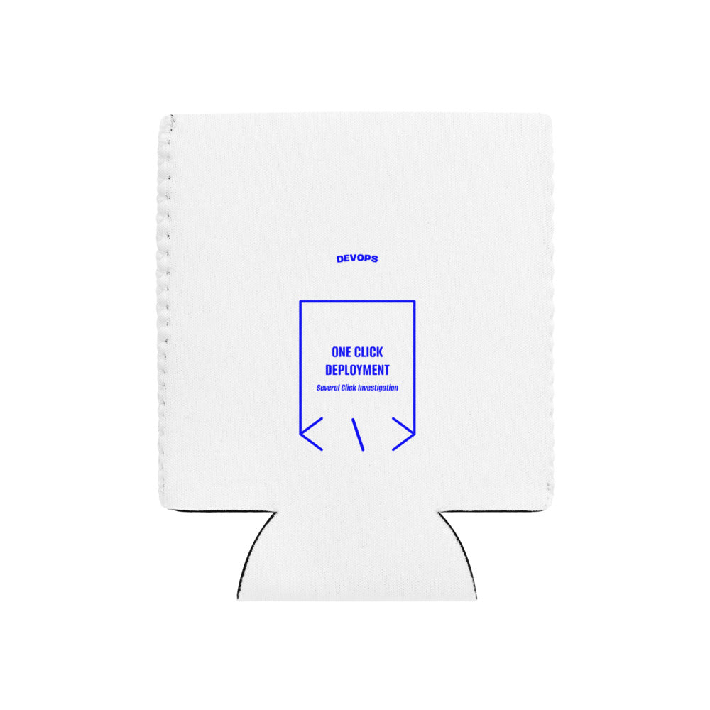 One Click Deployment — White Blue back mockup
