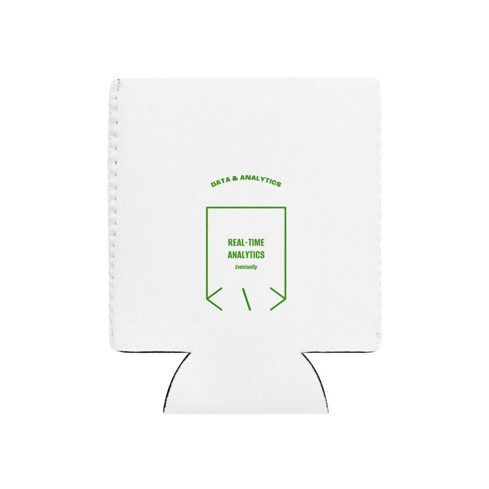 Real-Time Analytics — White Green back mockup