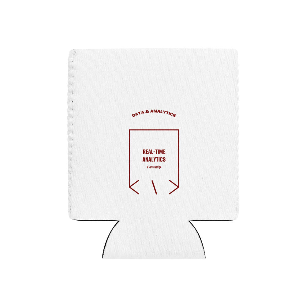 Real-Time Analytics — White Maroon back mockup