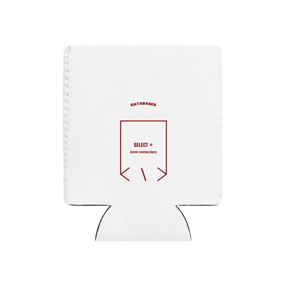 SELECT * — White Maroon back mockup