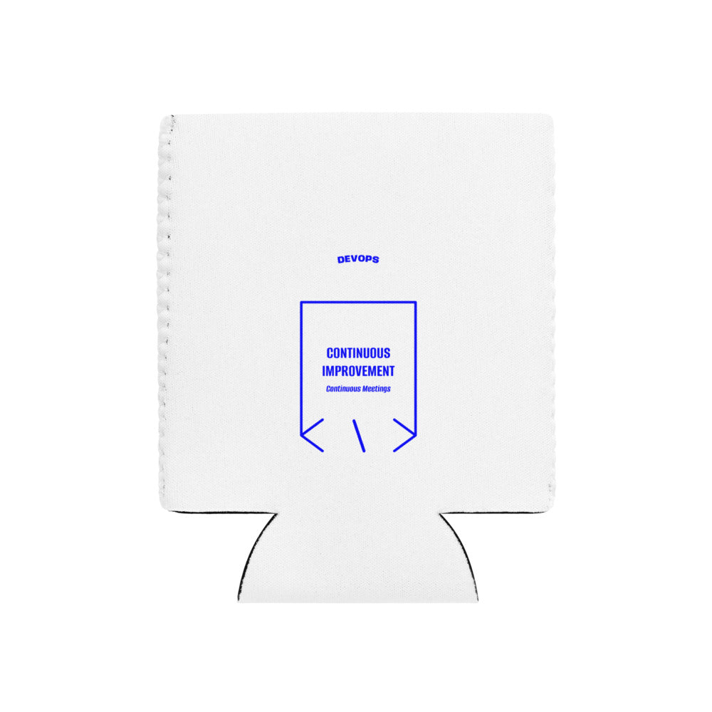 Continuous Improvement — White Blue back mockup