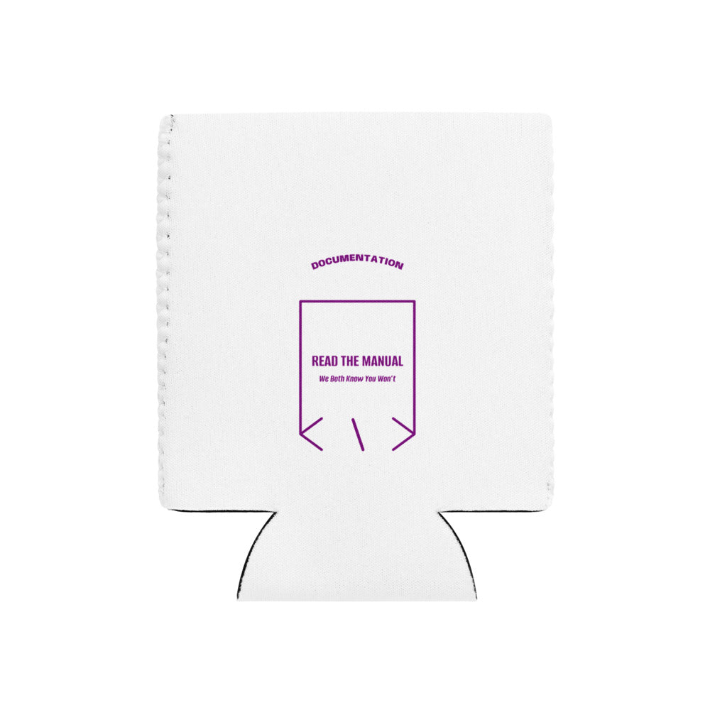 Read The Manual — White Purple back mockup