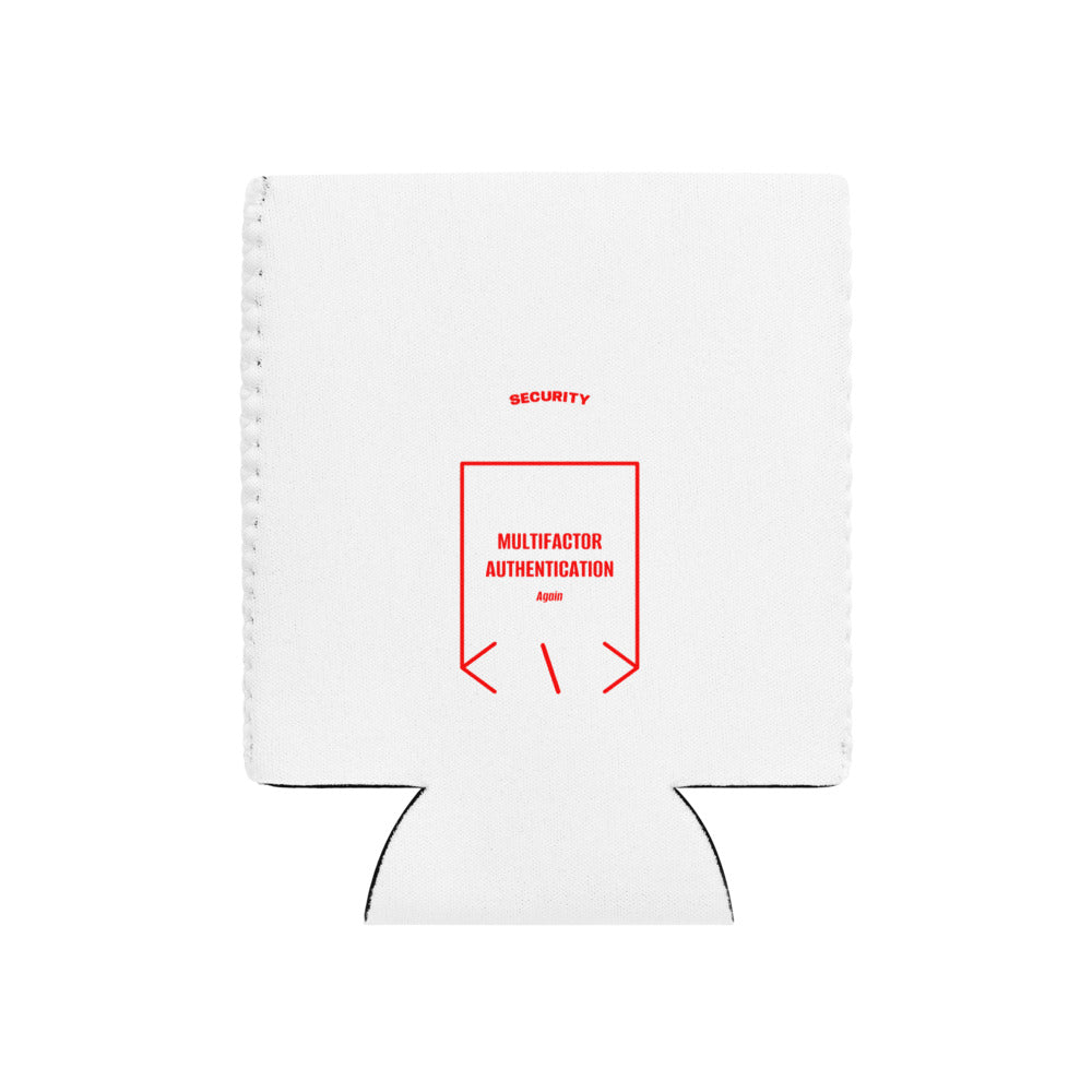 Multifactor Authentication — White Red back mockup