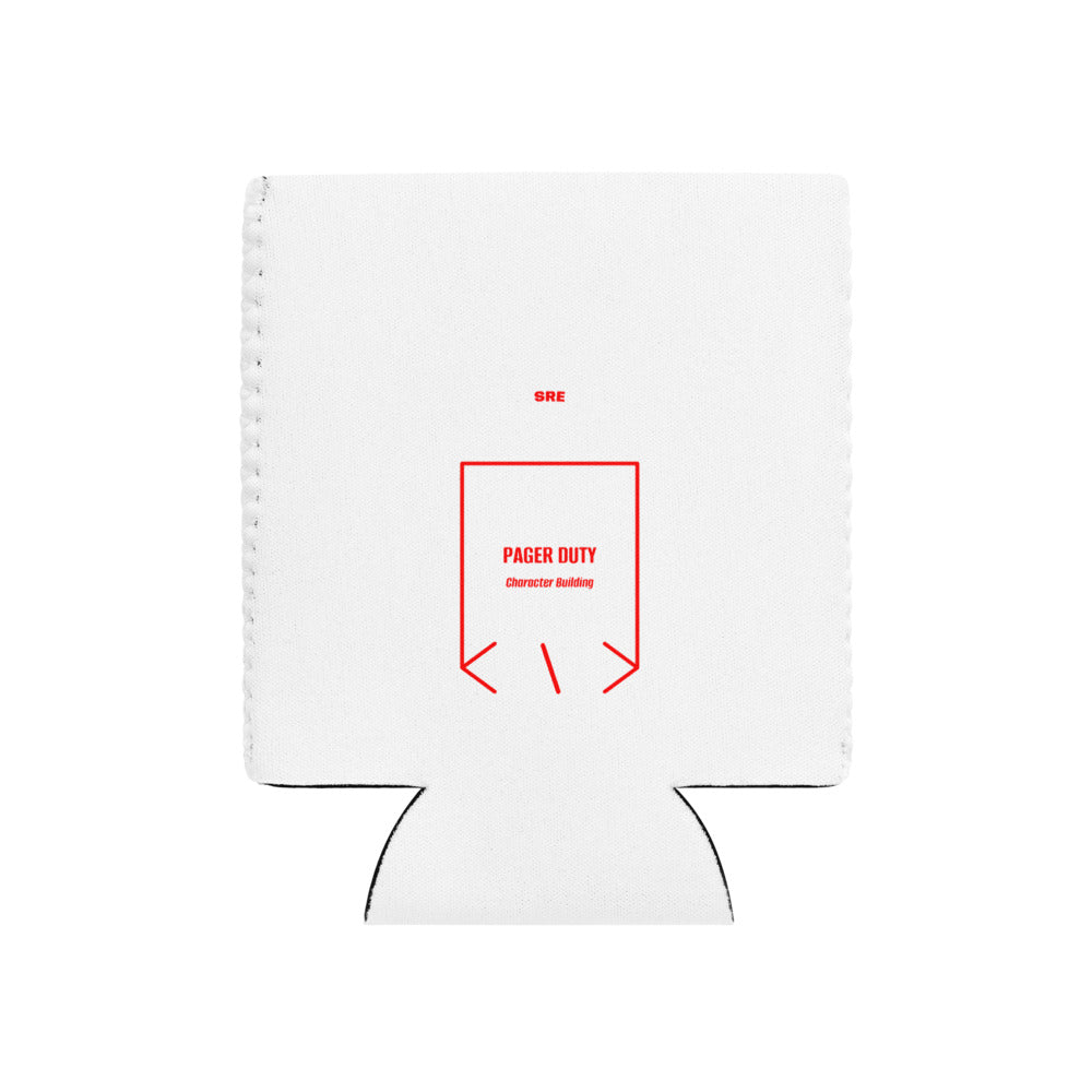 Pager Duty — White Red back mockup