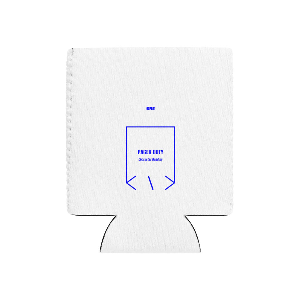 Pager Duty — White Blue back mockup