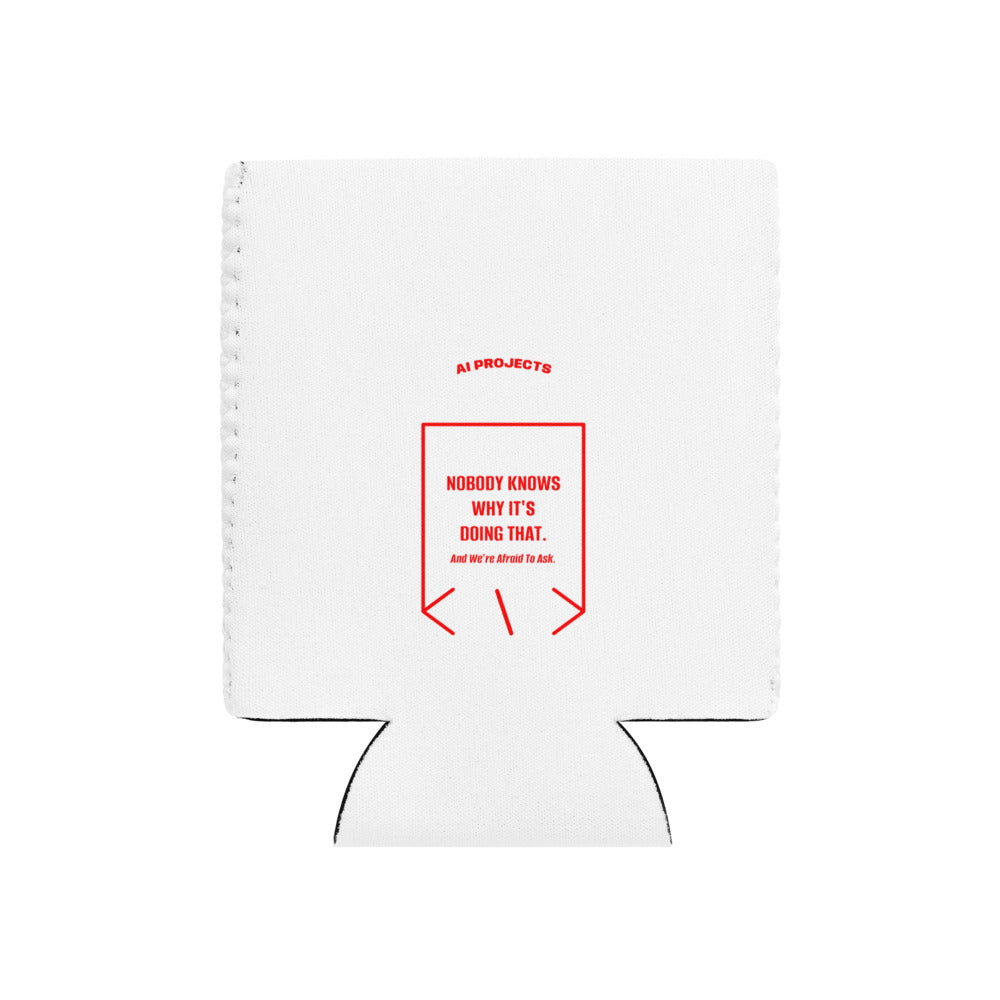 Nobody Knows Why It's Doing That. — White Red back mockup
