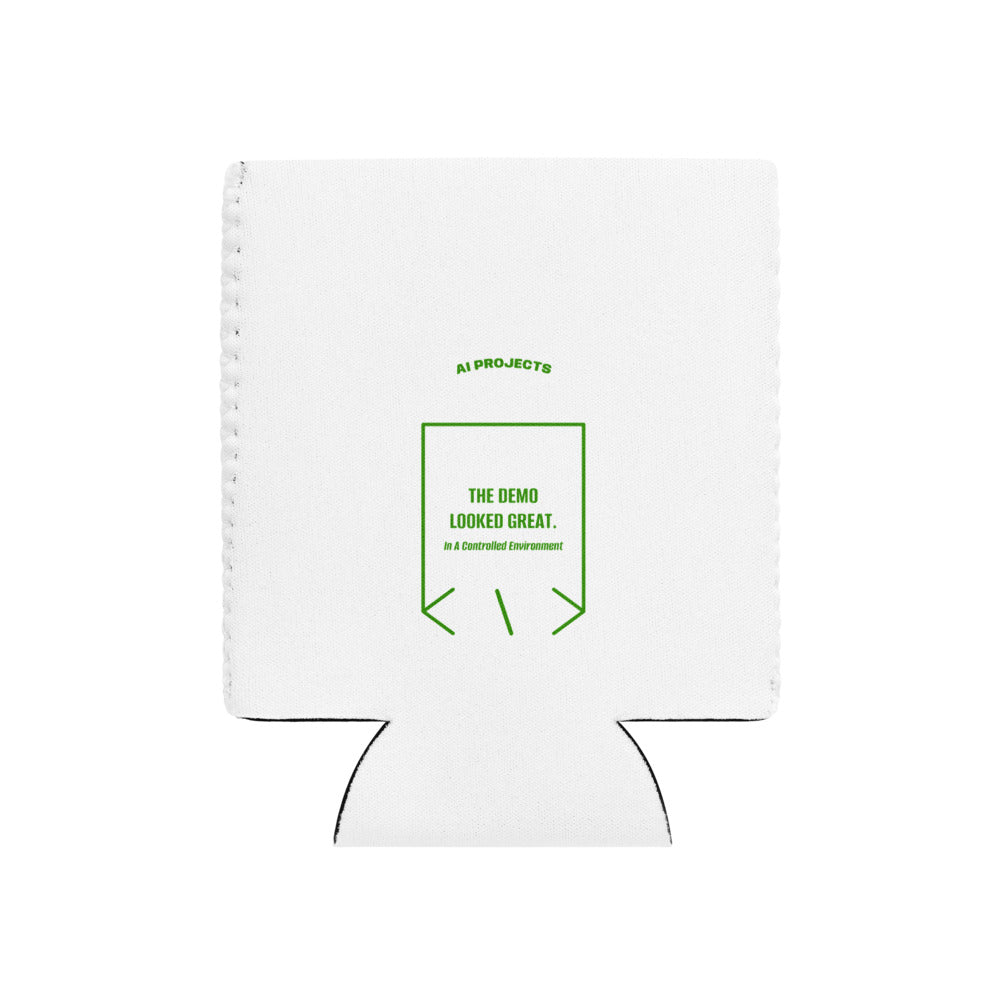 The Demo Looked Great. — White Green back mockup