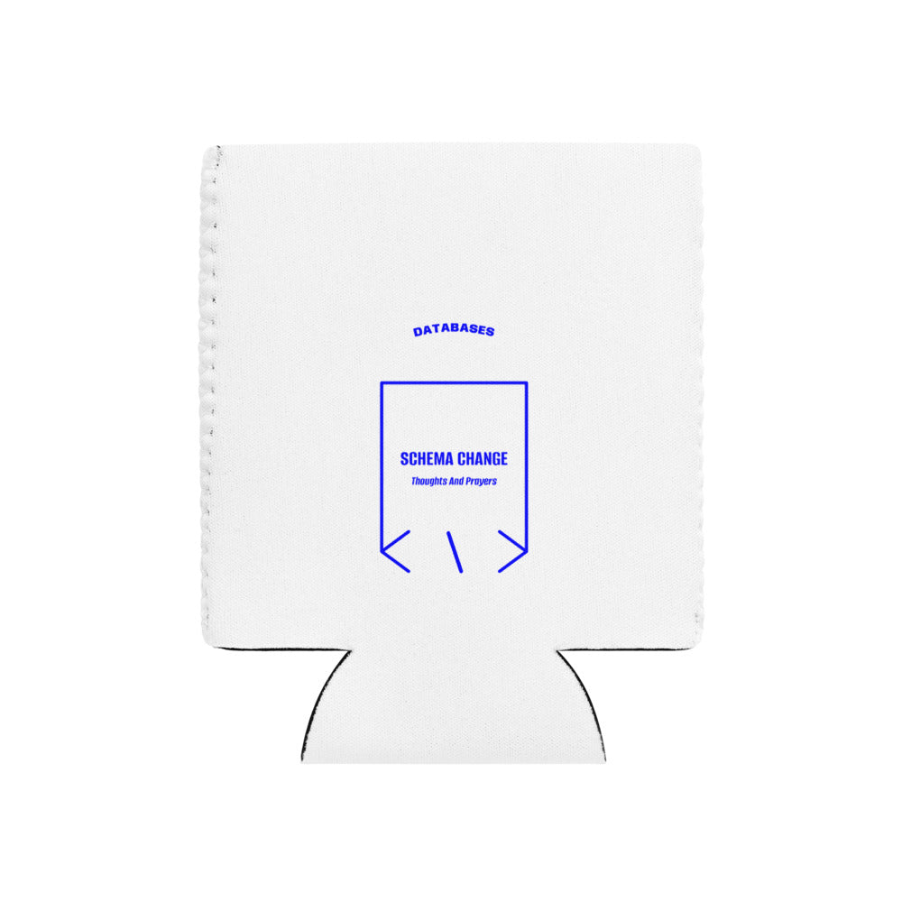 Schema Change — White Blue back mockup