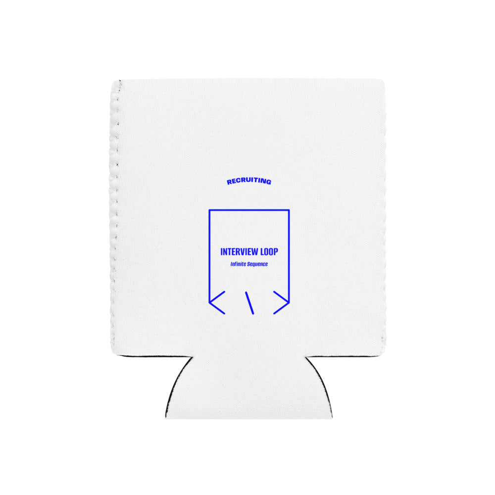 Interview Loop — White Blue back mockup