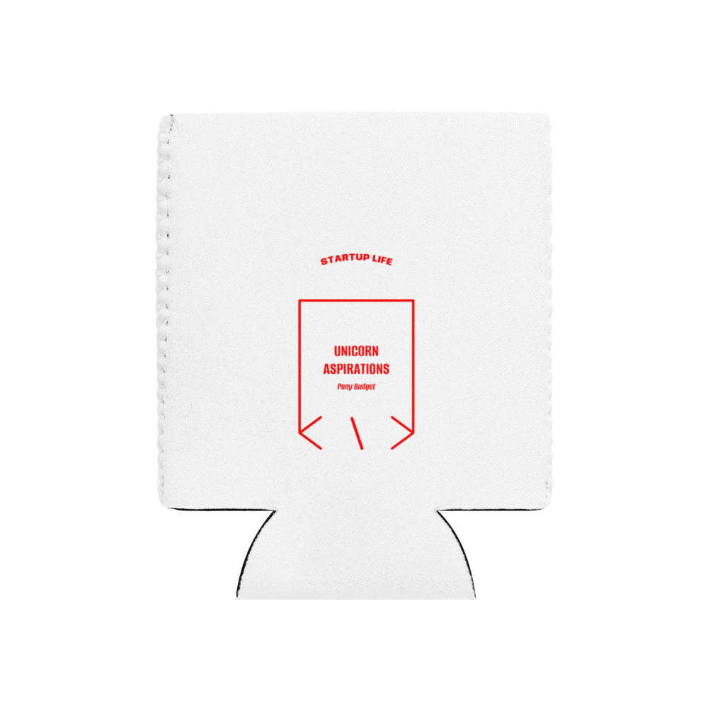 Unicorn Aspirations — White Red back mockup